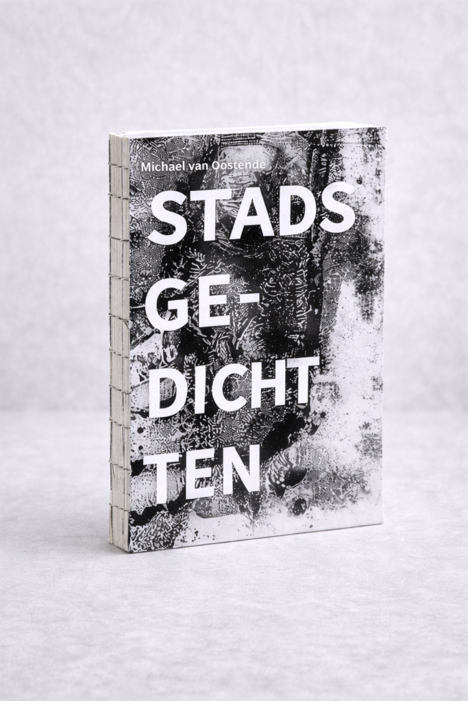 stads gedichten boek close up